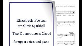 The Dormouses Carol Poston arr Sparkhall MIDI version [upl. by Buehler]