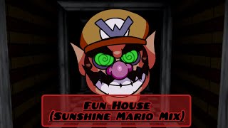 Fun House  Sunshine But Wario Apparition Sings It FNF Covers [upl. by Anayra]