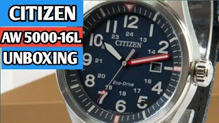 Citizen aw500016l unboxingcitizen field watchcitizen eco [upl. by Eiger]