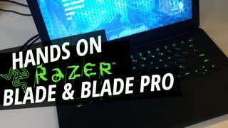 Razer Blade Review ★ Razer Blade Pro First Impressions amp Demo of the Thinnest Gaming Laptop [upl. by Ttezil536]