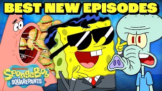 Best of NEW SpongeBob Episodes Part 1  1 Hour Compilation  SpongeBob [upl. by Lleze345]