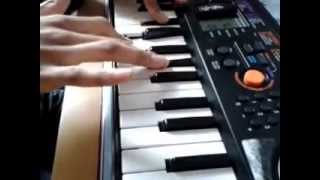 Alicia keys  No One live jouer par moi au piano Non Pianiste [upl. by Annid]