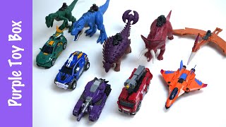 5 Dinos🦖  5 Cars🚗 Combination Supertron Toys 슈퍼트론 공룡 자동차 장난감 [upl. by Joleen]