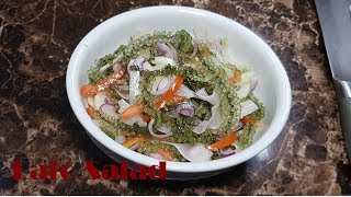 How to make healthy Seaweed Salad l Lato Salad Recipe  Ensaladang Lato [upl. by Logan]