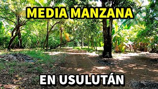 SE VENDE MEDIA MANZANA de TERRENO en USULUTAN El Salvador [upl. by Thadeus]