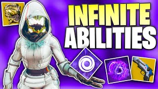 The BEST Void Hunter PvP Build INFINITE Abilities  Dominate The Crucible Destiny 2 [upl. by Woodley]