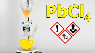 The Most Unstable Tetrachloride Synthesis Lead Tetrachloride [upl. by Pearlstein]