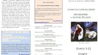 Daniele Garrone Eziologia metastorica in Genesi 111 [upl. by Wiedmann84]