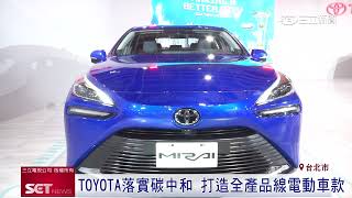 台北車展睽違四年登場 TOYOTA多款電動車齊發｜三立iNEWS [upl. by Suollecram]