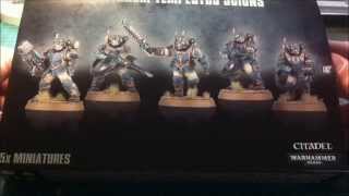 Unboxing Militarum Tempestus Scions Storm Troopers [upl. by Annabelle506]