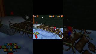 Bowsers Cold Cold Crevasse  Mario 64 Iceberg Explained  mario64 iceberg shorts [upl. by Vange]