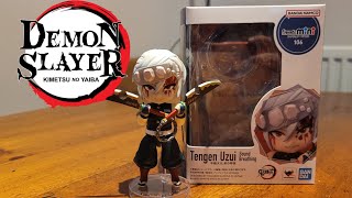 Figuarts Mini Demon Slayer Tengen Uzui Sound Breathing  Toy Review [upl. by Qidas]