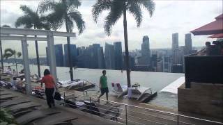 Marina Bay Sands Hotel Singapore فندق مارينا باي سندس سنغافوره [upl. by Fronnia721]