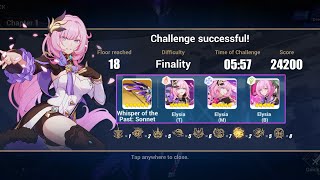 Honkai impact 3 Elysia MPE Elysian realm 68 Finality [upl. by Debora289]