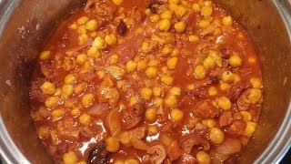 Callos con garbanzos EN 20 MINUTOS [upl. by Llewoh]