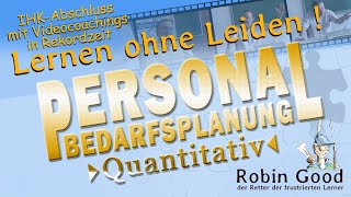 Personalbedarfsplanung quantitativ [upl. by Riocard448]