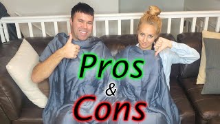 Weighted Blanket Benefits Pros amp Cons [upl. by Penrod147]