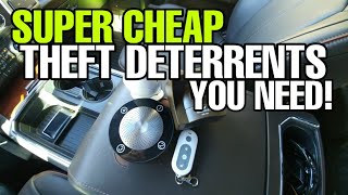 CHEAPEST EFFECTIVE Auto Theft Deterrents that you must have [upl. by Holman]