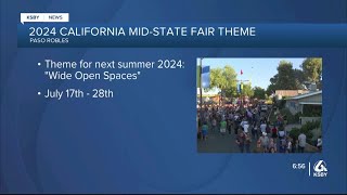 CA MidState Fair announces 2024 theme [upl. by Cannell]