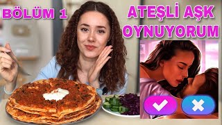 KAYSERİ YAĞLAMASI  ATEŞLİ AŞK HİKAYESİ OYNUYORUM EPISODE 1  MUKBANG [upl. by Oneill512]