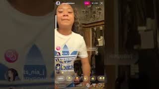 NLE Choppa and Blasian Live Tik Tok Challenge [upl. by Rizas636]