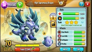 Dragon City High Snow Dragon NEW HEROIC  EXCLUSIVE DRAGON 😱 [upl. by Eltsirhc584]