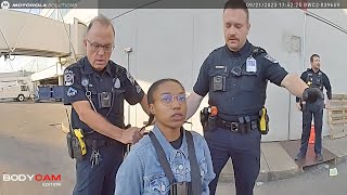 Racist Woman Arrested After Attacking Senior Citizen at the Airport [upl. by Killam]