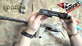 Review MP9 con Rocket Valve by Fijo Custom y Airsoft Gandia [upl. by Esinrahc]