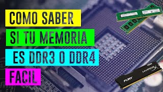 Descubre Fácilmente si tu Computadora Tiene RAM DDR3 o DDR4 [upl. by Aidnama516]