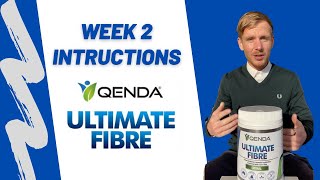 Week 2 Instructions for Qenda Ultimate Fibre how to do morning and evening servings and how long [upl. by Neelat143]