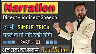 Direct and Indirect Speech In English Grammar  Narration In English  Reported Speech by Ajay Sir [upl. by Stoddart]