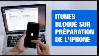 iTunes bloqué sur préparation de liPhone pour la restauration  Solution [upl. by Rucker]