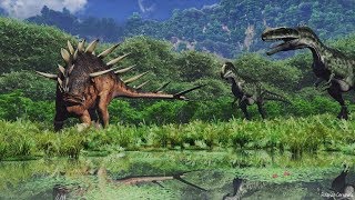 10 Dinosaurios Herbívoros Mejor Armados y Acorazados [upl. by Enitnemelc]