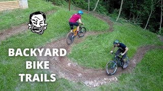 Backyard MTB Trails  Building amp Riding [upl. by Latouche5]