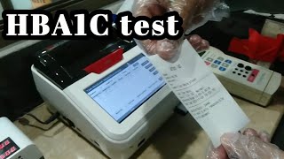 How to perform HBA1C test using diagreat Machine [upl. by Inamik]