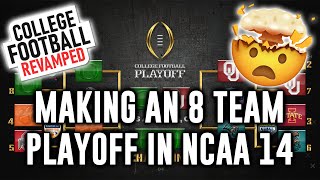 How to Use the CFB Revamped Utility Tool  8 Team College Football Revamped Playoff [upl. by Aidyl]