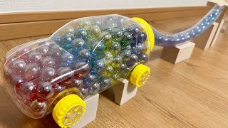 Marble Run Race ASMR 〇 HABA Slope Dump Truck amp Garbage Truck Short Time Relax Healing [upl. by Corkhill]