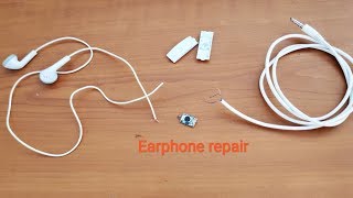 How to Repair earphone [upl. by Leahkim783]