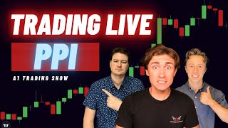 LIVE Trading GOLD NAS100 EURUSD  PPI   NY Session Ft MarkosTradingJourney amp MikoAodu ​ [upl. by Nickie]