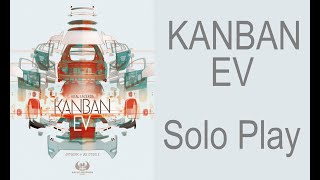 Настольная игра Канбан Электро Соло игра Kanban EV solo playthrough rus [upl. by Yenaffit]