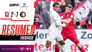 ¡EL TWENTE SORPRENDIÓ AL POPULAR Y SE ACERCÓ A LA CIMA  Twente 21 Feyenoord  RESUMEN [upl. by Naihtniroc]