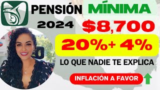 9 Ley 73 Pensión Mínima 2024 lo que nadie te explica pensión imss [upl. by Eniaral]