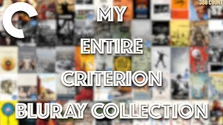 My ENTIRE Criterion Bluray Collection 380 Count  BLURAY DAN [upl. by Hazel]