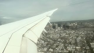 Egyptair landing at EWR New Jersey airport [upl. by Ym371]