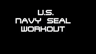 US NAVY SEALs Workout OFFICIAL  Training for everyone [upl. by Edrea484]