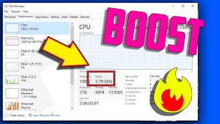 How to Boost Processor or CPU Speed in Windows 10 For Free 3 Tips [upl. by Aisul]