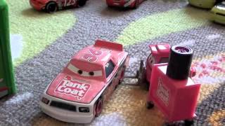 Disney Pixar Cars Speedway of the South Pit Crews Collection [upl. by Efrem]