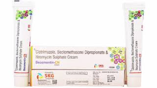 Becomentin CN Cream Clotrimazole Beclomethasone Dipropionate amp Neomycin Sulphate Cream [upl. by Barayon938]