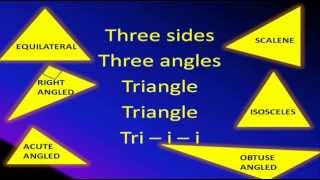 Even BETTER than the Shapes Song Part 2 TRIANGLES Fun Learning Math [upl. by Enyamart]