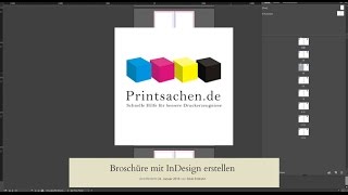 Broschüre mit InDesign erstellen [upl. by Allebara]